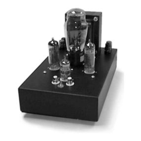 Decware SE84CS Manuel utilisateur