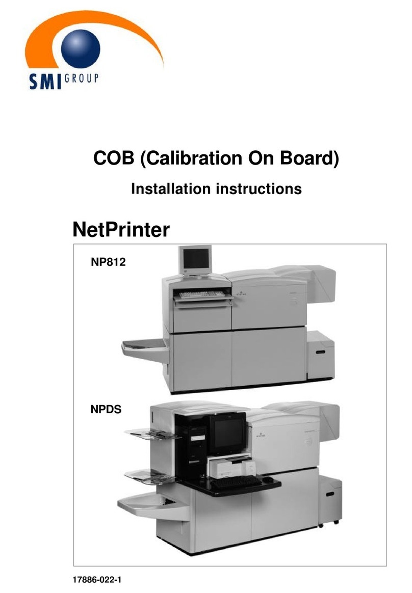 SMI Group NetPrinter NP812 Manuel utilisateur