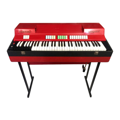 Farfisa Compact Manuel utilisateur