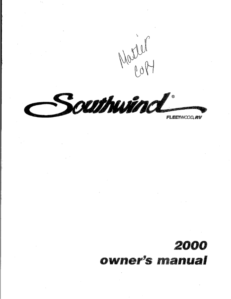 Fleetwood Southwind 2000 Manuel utilisateur
