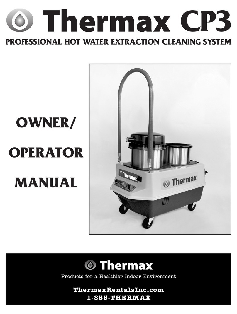 Thermax CP3 Manuel du propriétaire