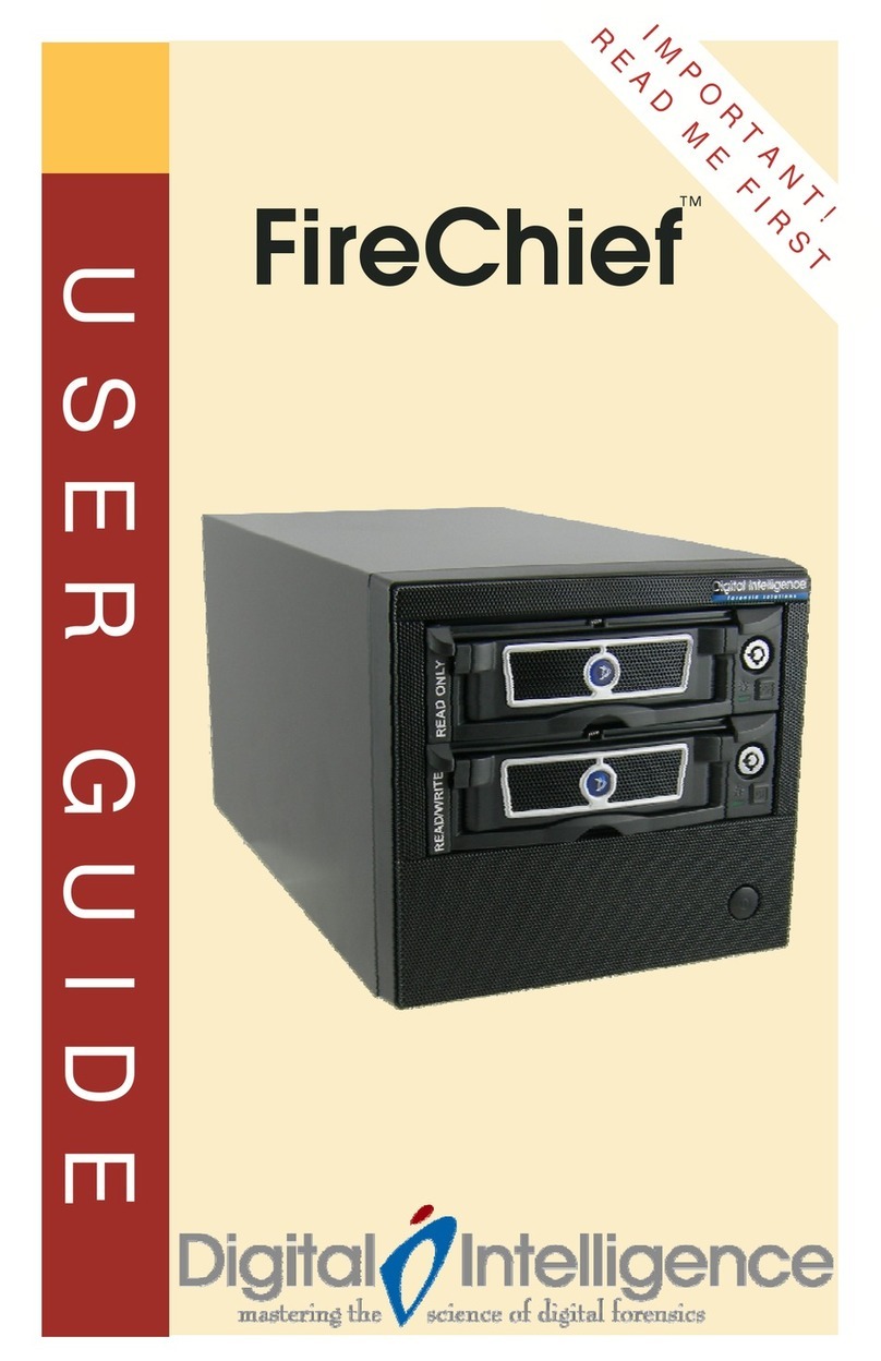 Digital Intelligence FireChief Manuel utilisateur