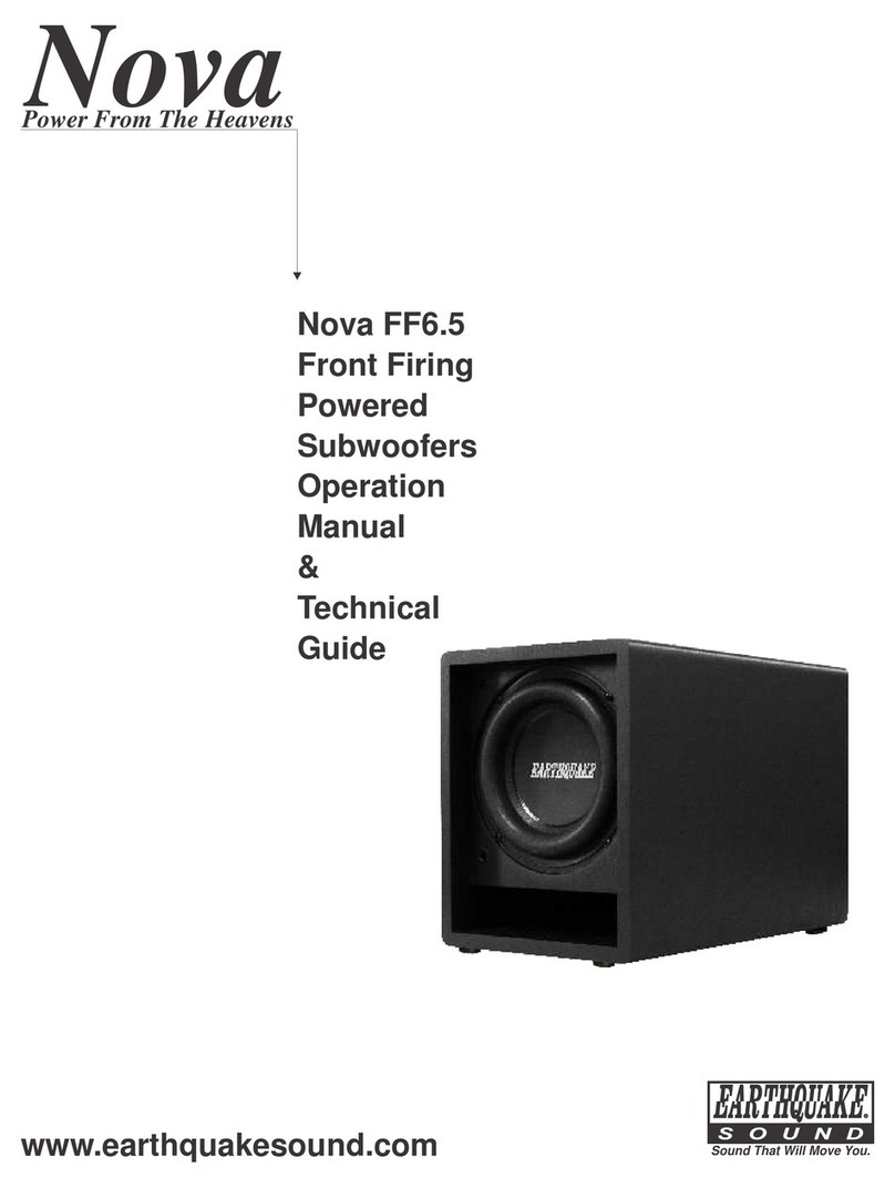Nova Nova FF6.5 Manuel utilisateur