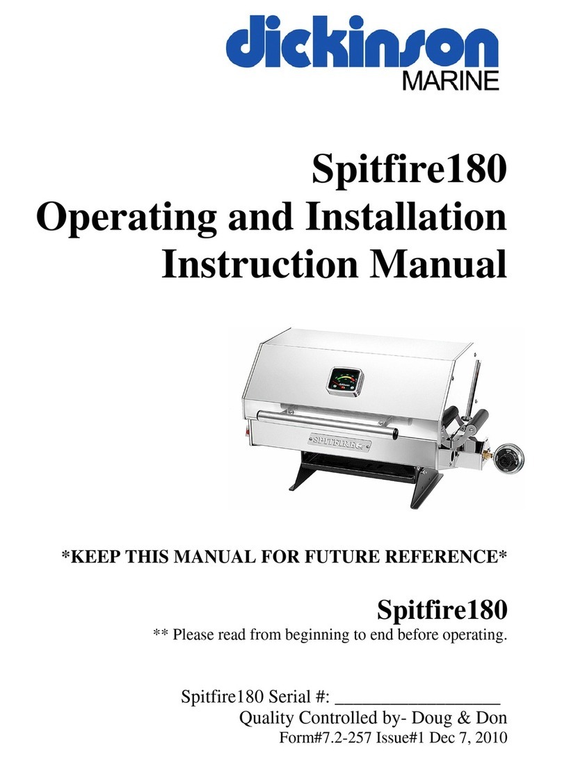 Dickinson Spitfire180 Manuel utilisateur Dickinson Spitfire180 Manuel utilisateur