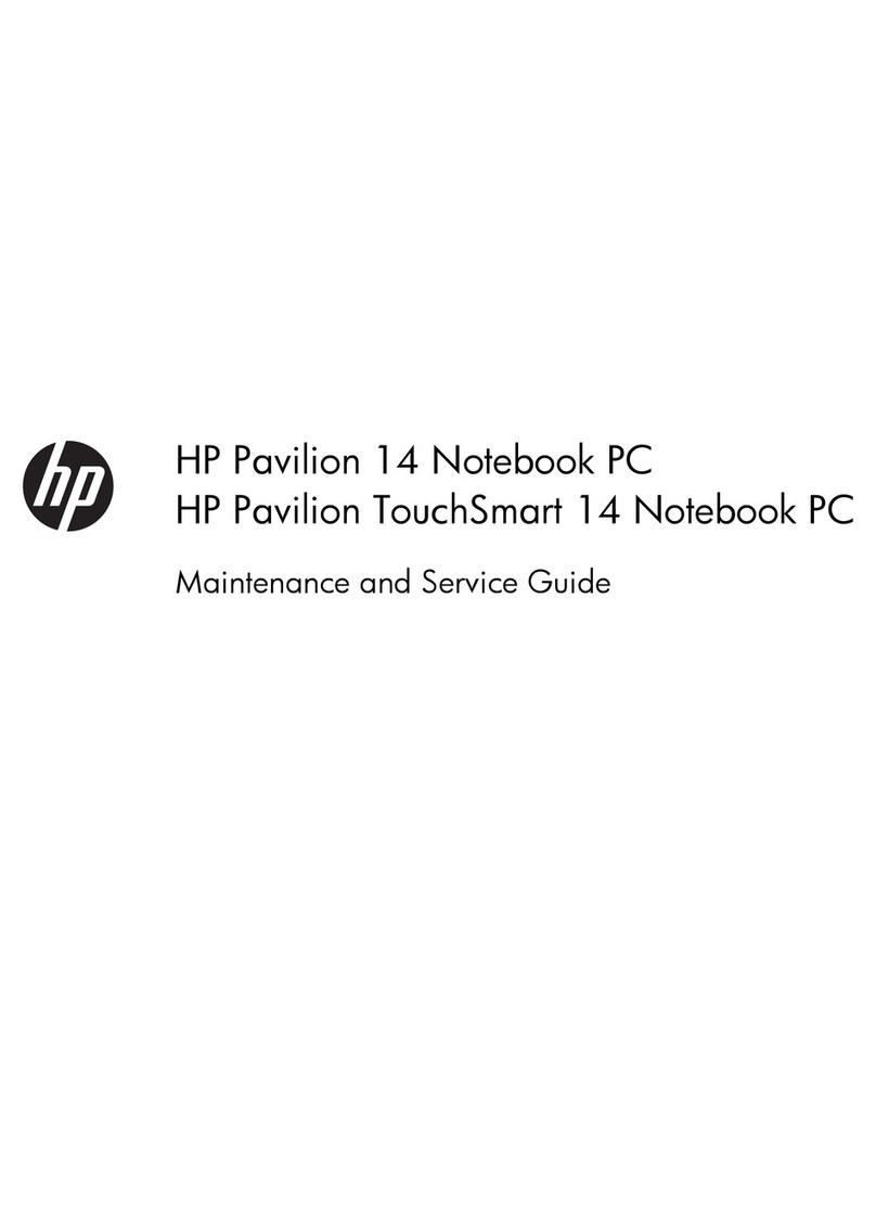HP Pavilion 14 Manuel
