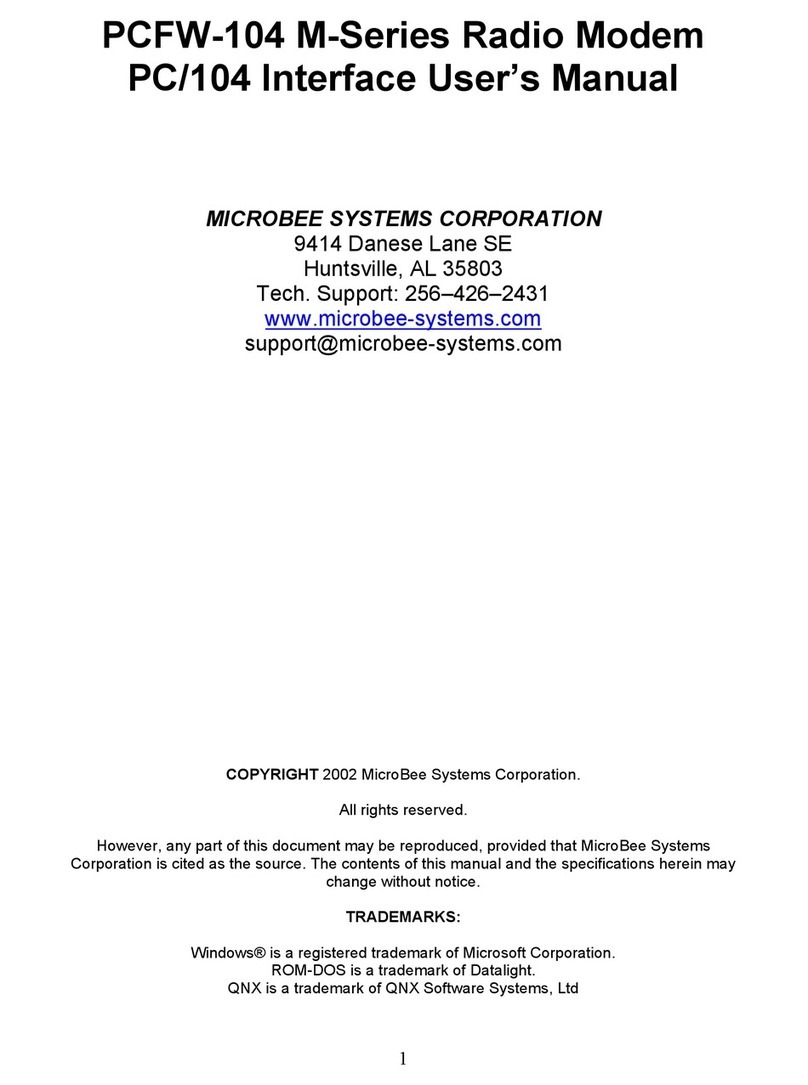 MICROBEE PCFW-104 Manuel utilisateur