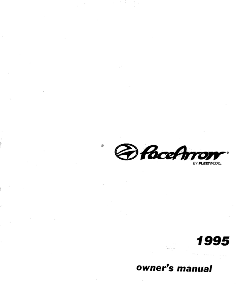 Fleetwood PaceArrow 1995 Manuel utilisateur