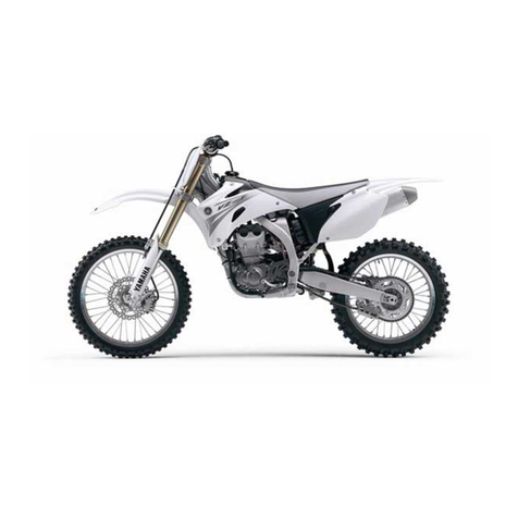 Yamaha YZ450F(V) Manuel de l'installateur