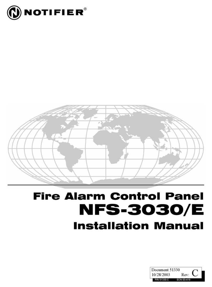 Notifier NFS-3030/E Manuel utilisateur