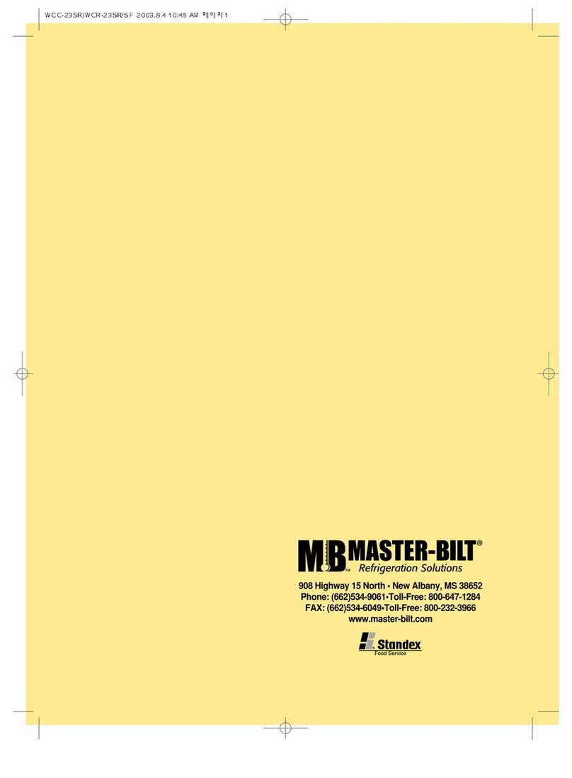 Master Bilt WCC-23SR Manuel utilisateur