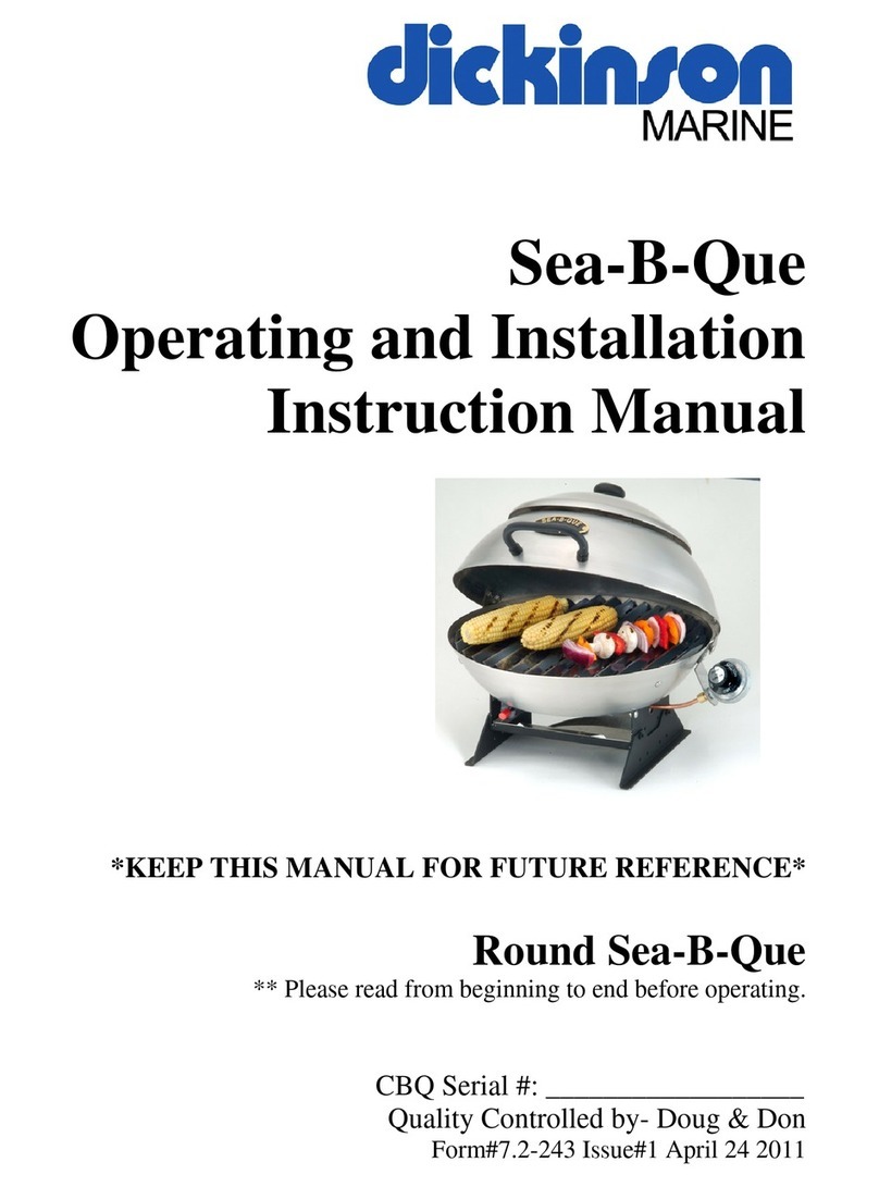 Dickinson Sea-B-Que Manuel utilisateur