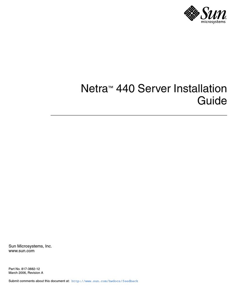 Sun Microsystems Netra 440 Manuel utilisateur