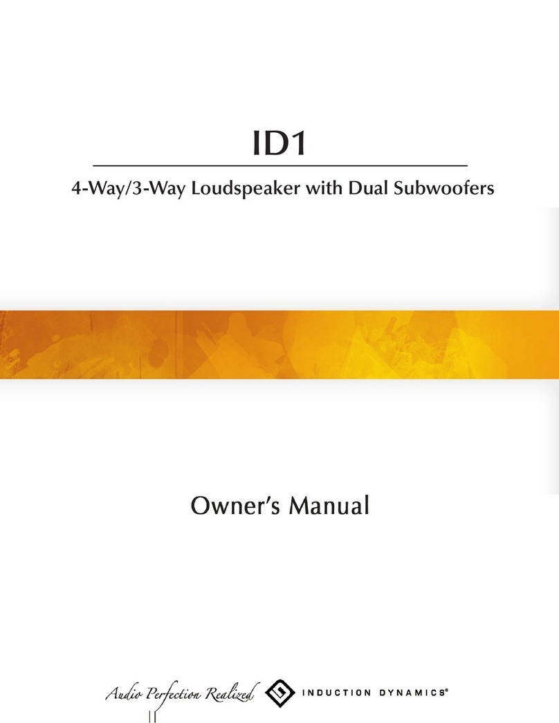 Induction Dynamics ID1 Manuel utilisateur