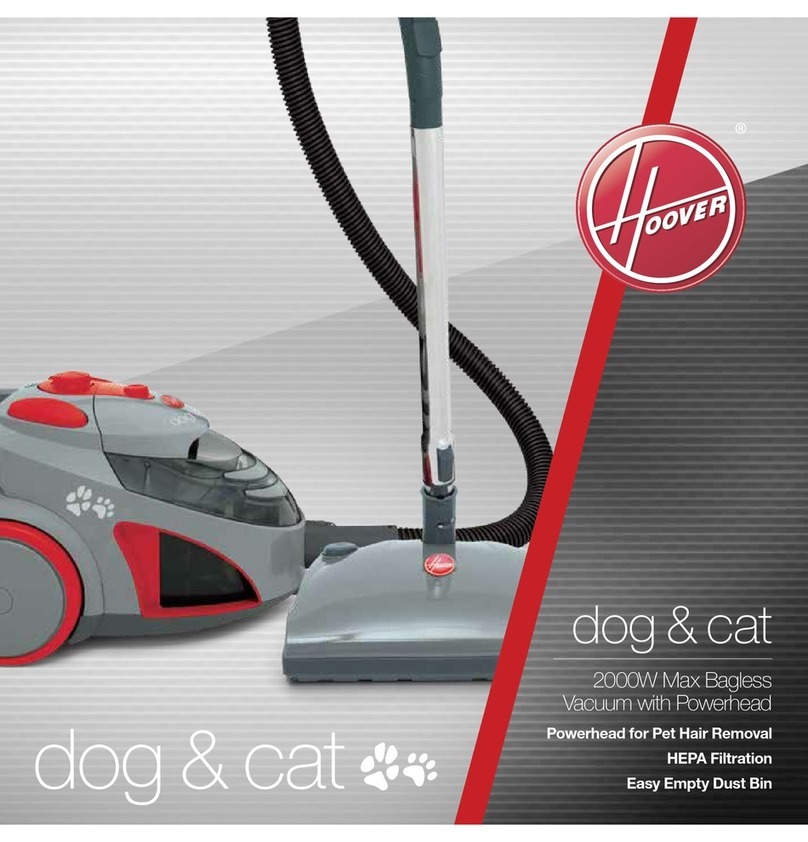 Hoover 5013PH Dog & Cat Manuel utilisateur