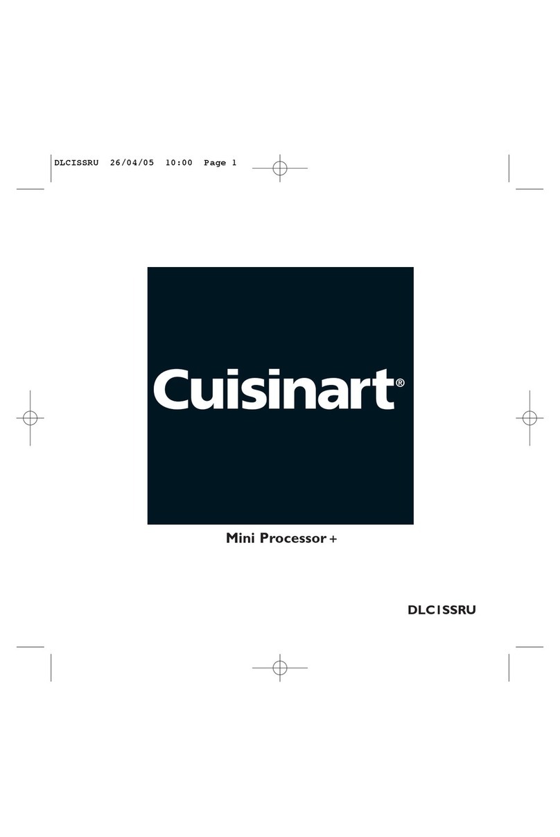 Cuisinart DLC1SSRU Manuel utilisateur