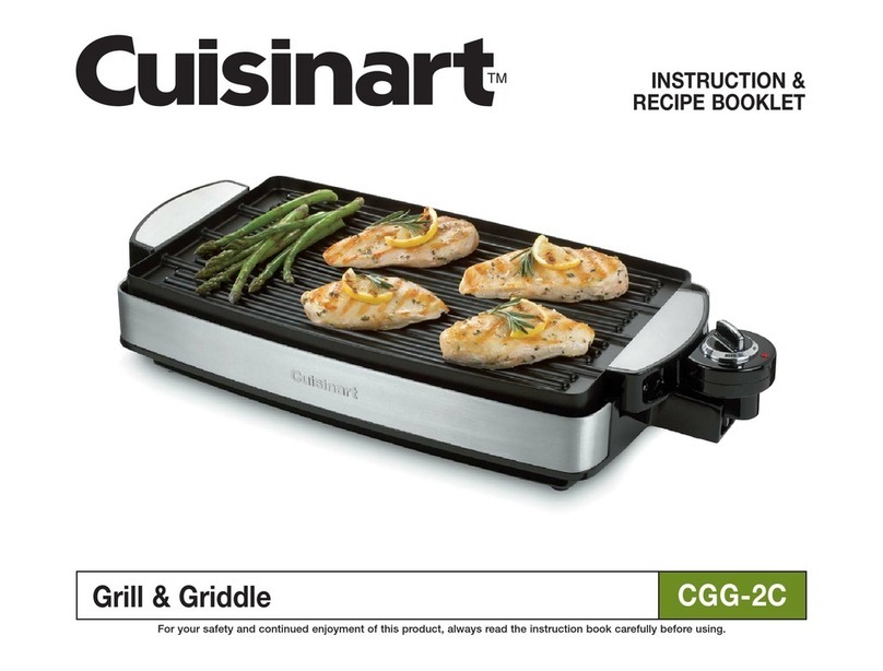 Cuisinart CGG-2C Manuel d'exploitation