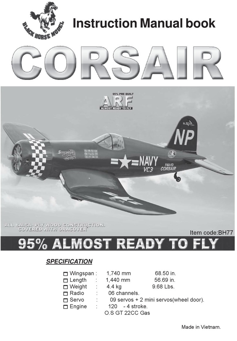 Black Horse Model CORSAIR Manuel du propriétaire