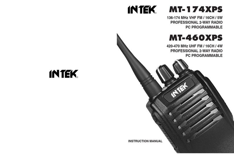Intek MT-174XPS Manuel utilisateur