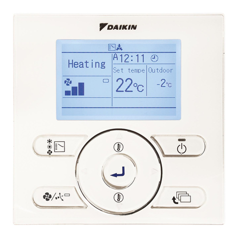 Daikin BRC1E52A Manuel d'instructions