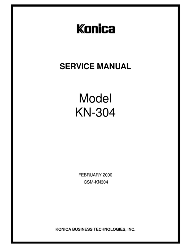 Konica Minolta KN-304 Manuel utilisateur
