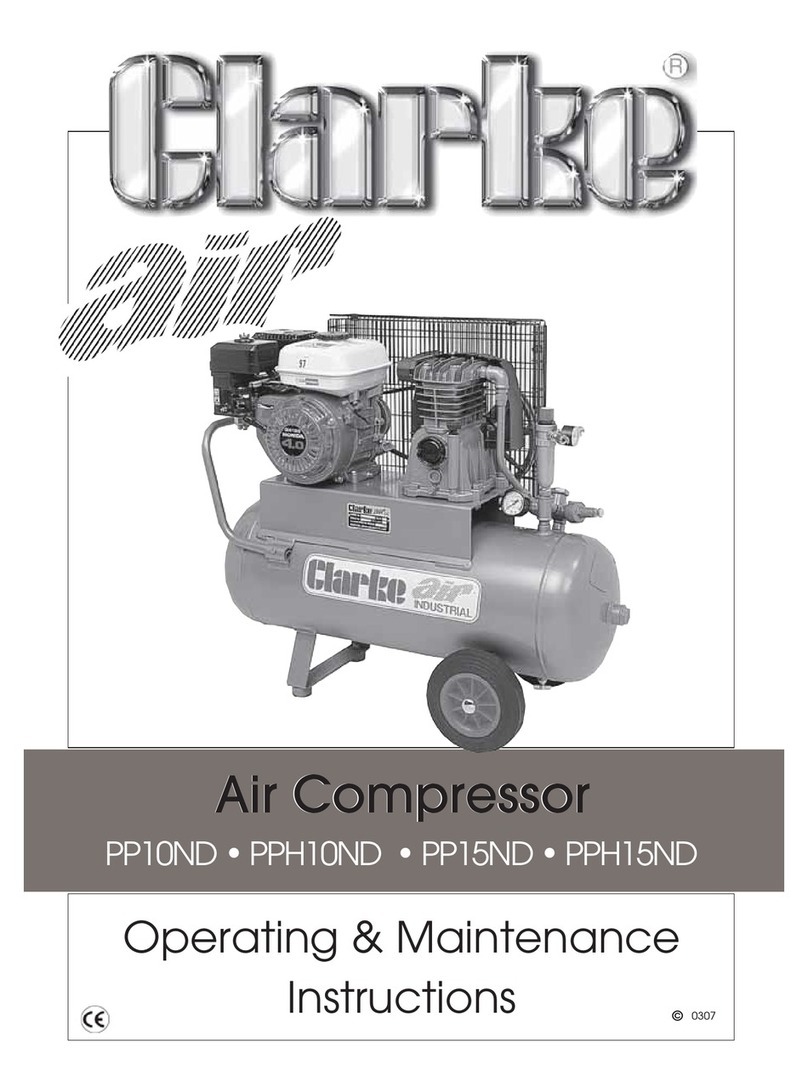 Clarke PP10ND Manuel d'installation et d'exploitation