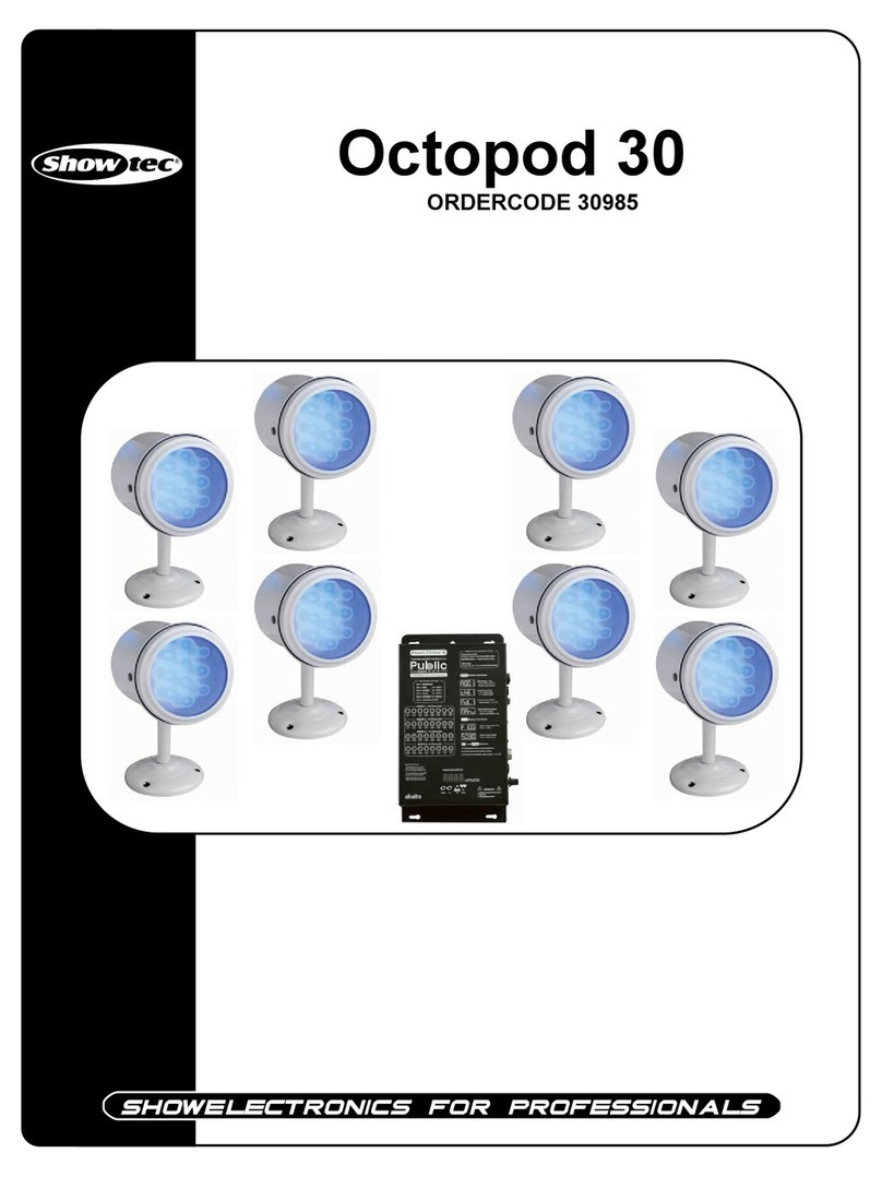 Show Tec Octopod 30 Manuel utilisateur
