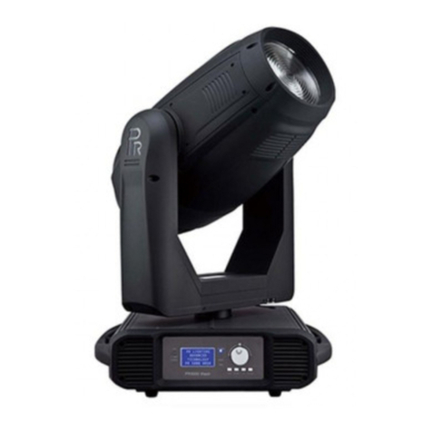 PR Lighting PR5000 Manuel utilisateur PR Lighting PR5000 Manuel utilisateur