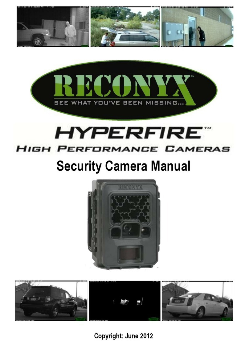 Reconyx HYPERFIRE Manuel utilisateur
