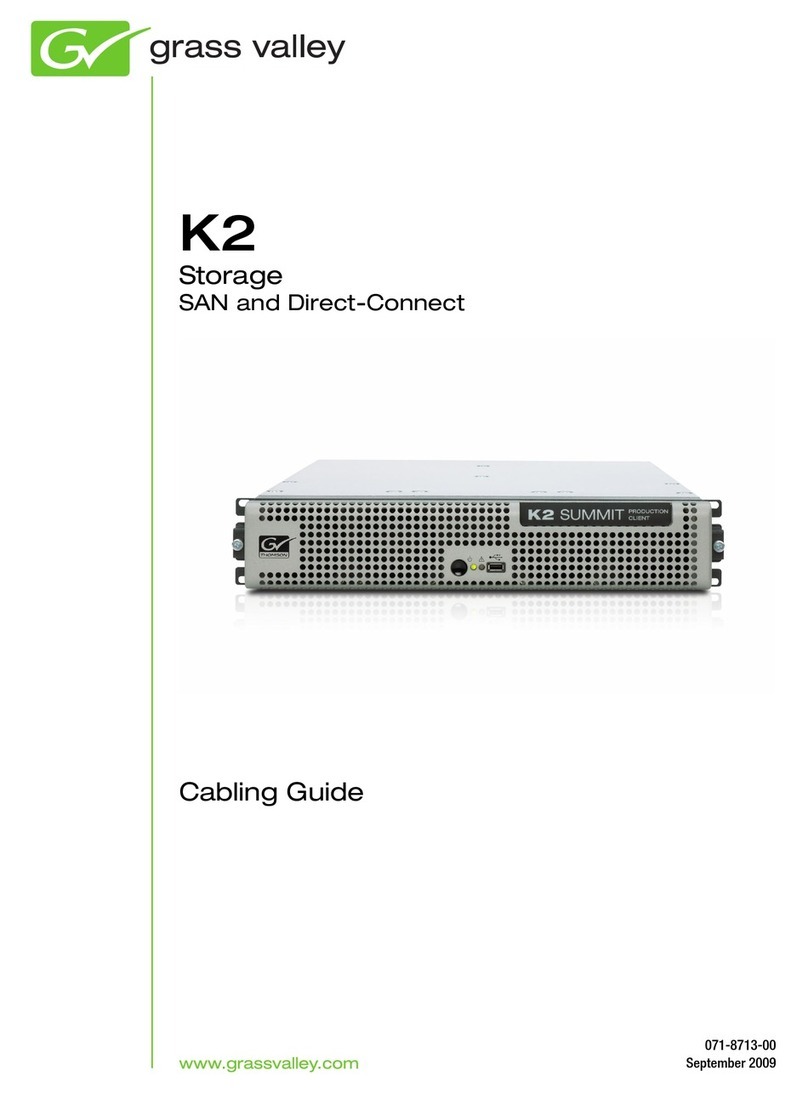 GRASS VALLEY K2 BASECAMP EXPRESS Manuel utilisateur