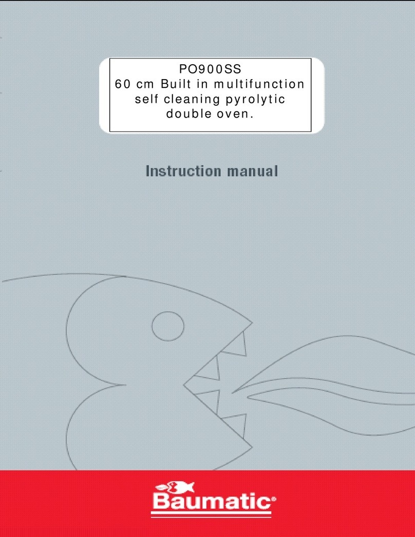 Baumatic PO900SS Instructions d'installation