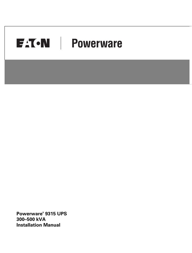 Eaton 9315 Manuel utilisateur