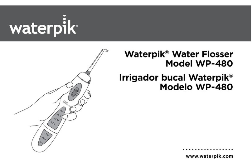 Waterpik Technologies WP-480 Manuel utilisateur