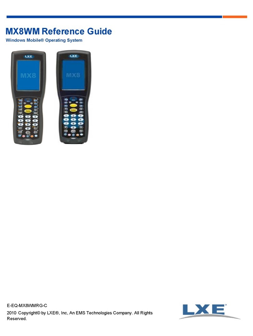 LXE MX8WM Manuel utilisateur