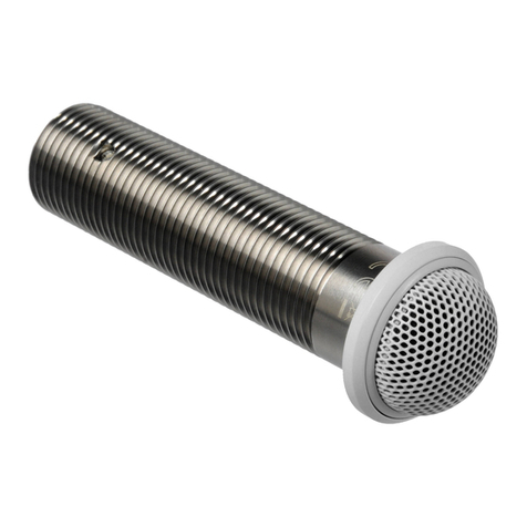 Shure Microflex MX395 Manuel utilisateur