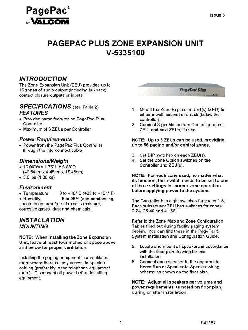 Valcom V-5335100 Mode d’emploi