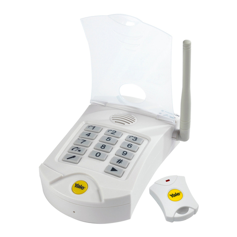 Yale Distress alert system Manuel utilisateur