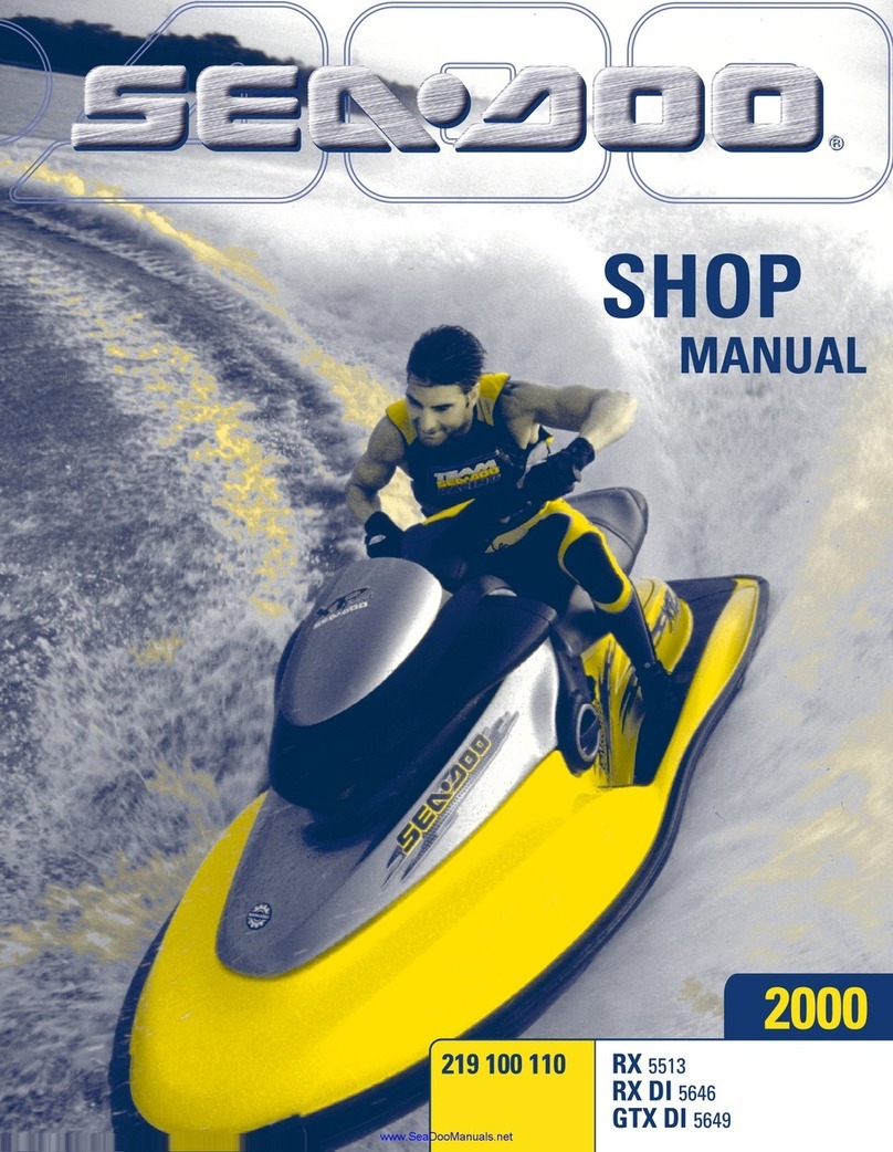 Sea-doo 2001 RX Guide d'installation