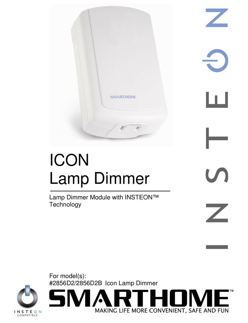 smart home INSTEON 2856D2 Manuel utilisateur