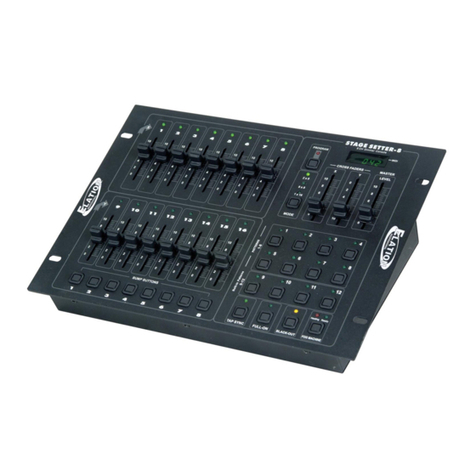 Elation STAGE SETTER-8 Manuel utilisateur