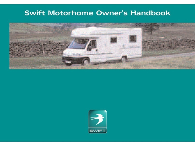 Swift Motorhome Guide de l'utilisateur