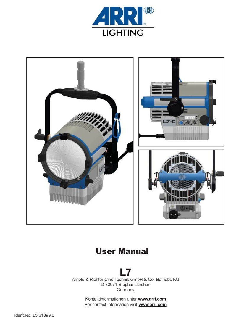 ARRI L7 Manuel utilisateur