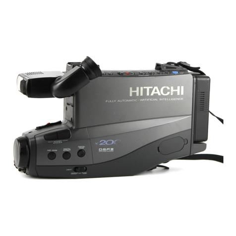 Hitachi VM-7380E Manuel utilisateur