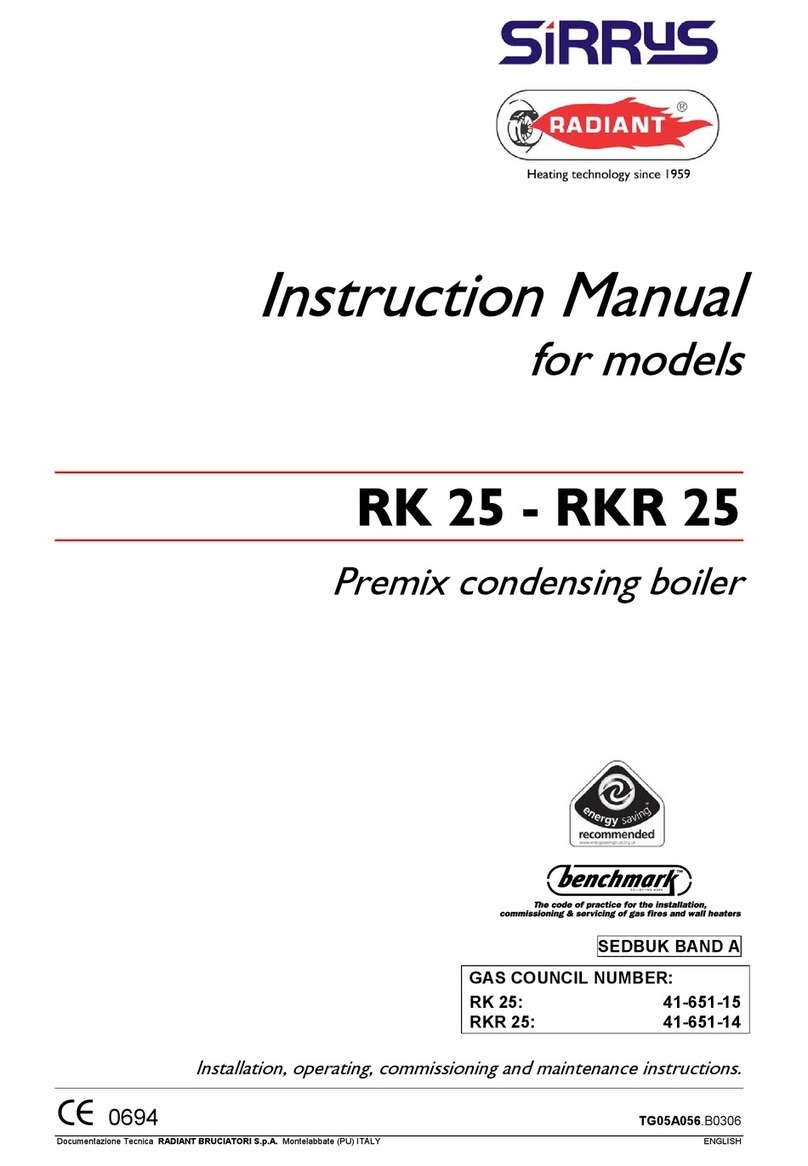Sirrus RK 25 Manuel utilisateur