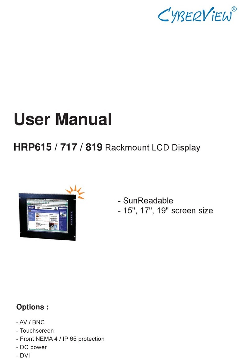 CyberView HRP615 Manuel utilisateur