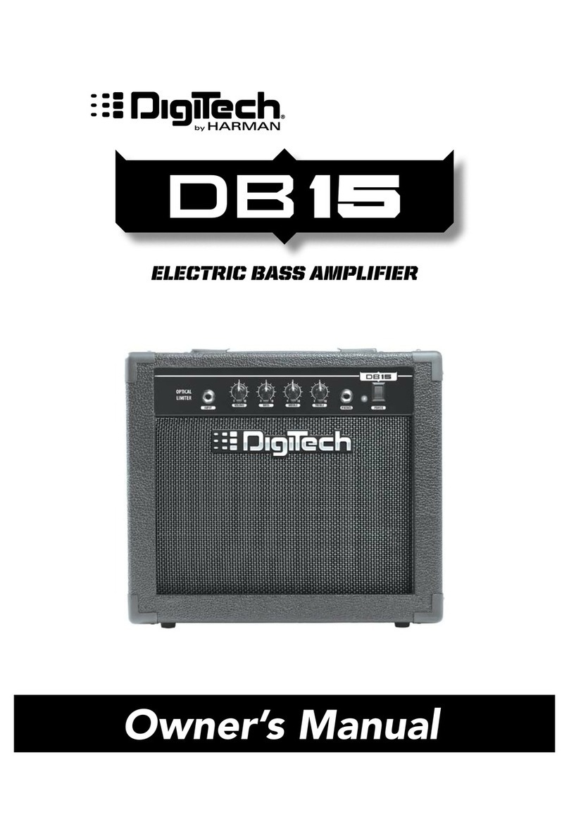 digi-tech DB15 Manuel utilisateur