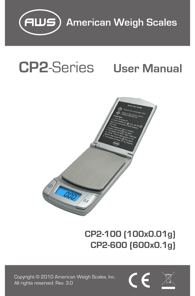 AWS CP2-100 Manuel utilisateur