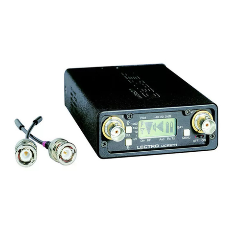 Lectrosonics UCR211 Manuel utilisateur