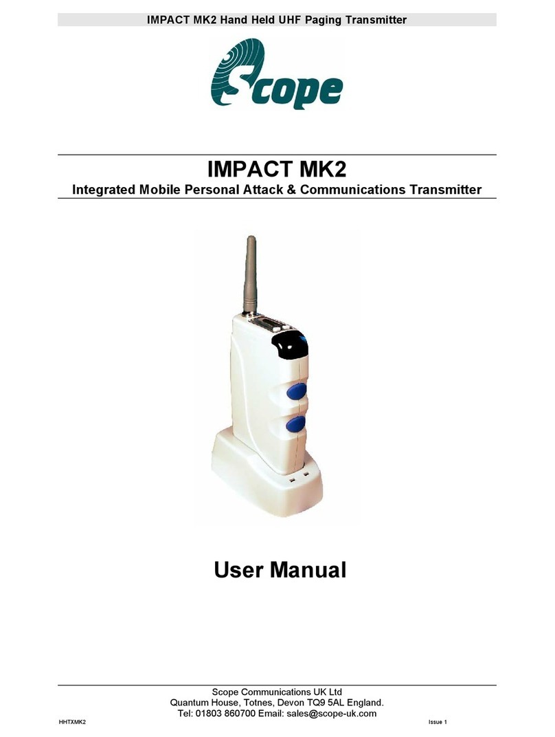scope IMPACT MK2 Manuel utilisateur