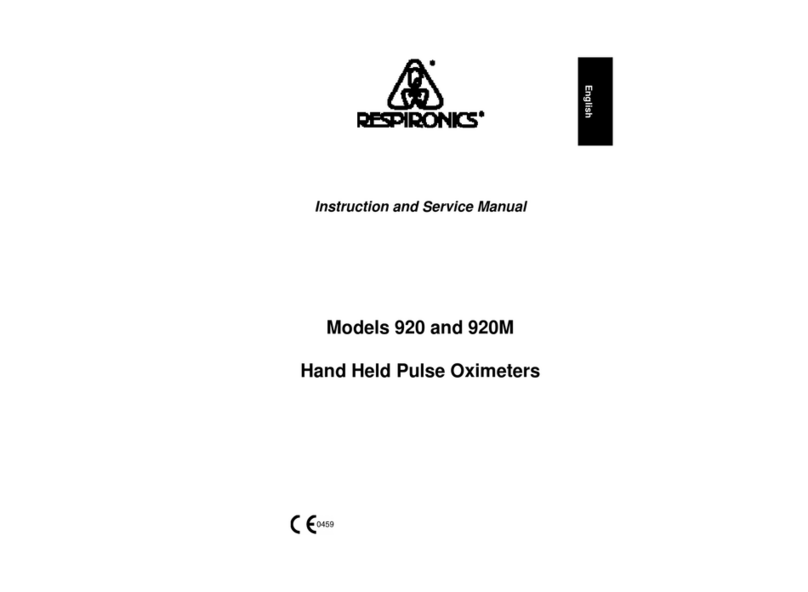 Respironics 920 Guide de dépannage
