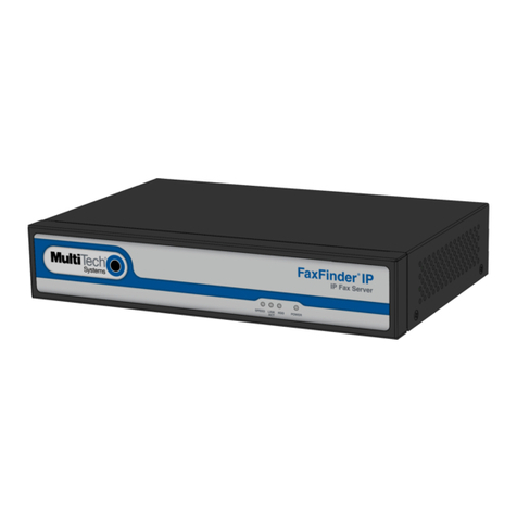 Multitech FaxFinder FF240-IP Manuel de service